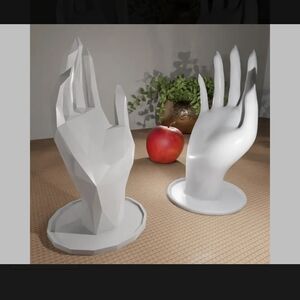 3D Printed Hand Sculpture Ring Holder